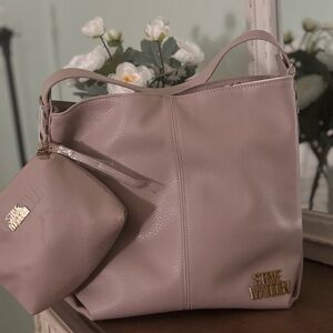 Steve Madden Pink Tote Bag with Pouch